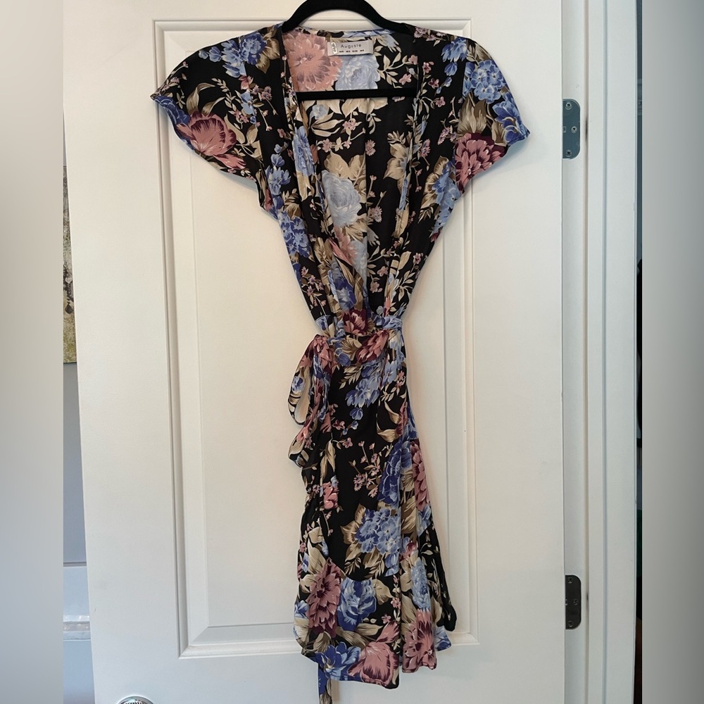 Auguste the Label, Wrap Mini Dress